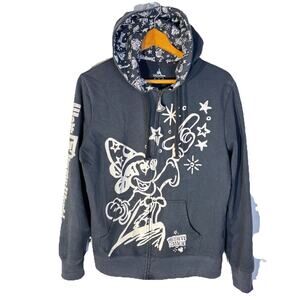 Authentic Disney Parks Women's XL Full Zip Believe In Magic Mickey Mouse Hoodie